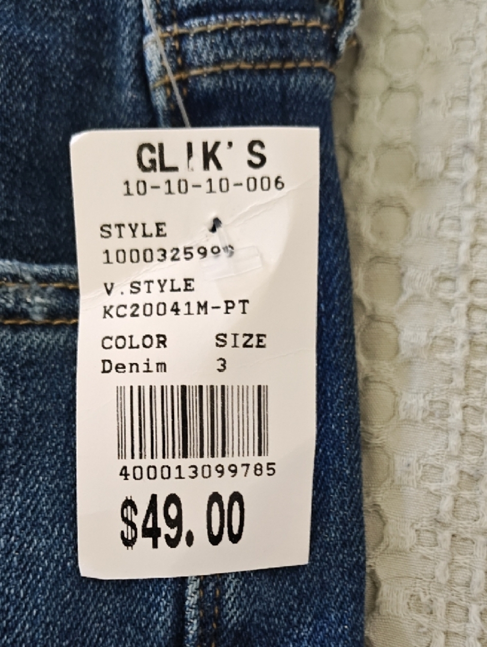 KanCan Dark Blue Flare Jeans - Picture 4 of 4